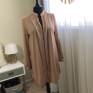 Vintage gold button up